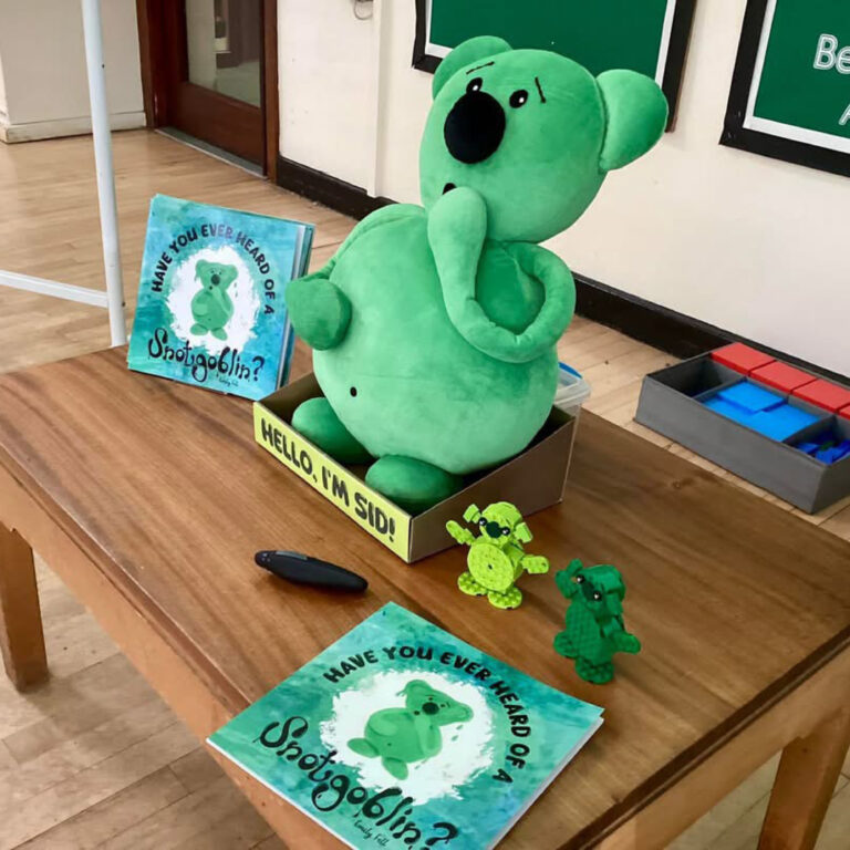 Snotgoblin school visits2